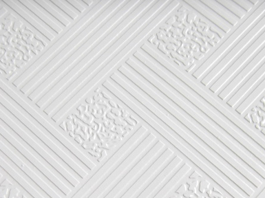 PVC laminated Gypsum Ceiling Tile